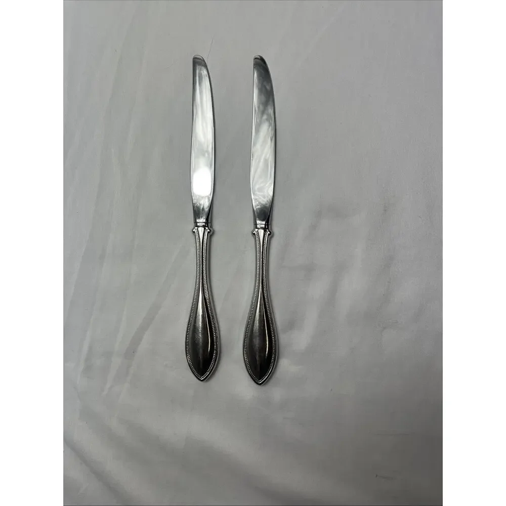 Stainless Steel dinner Knife Set Of 2, unbranded, Unknown handle material